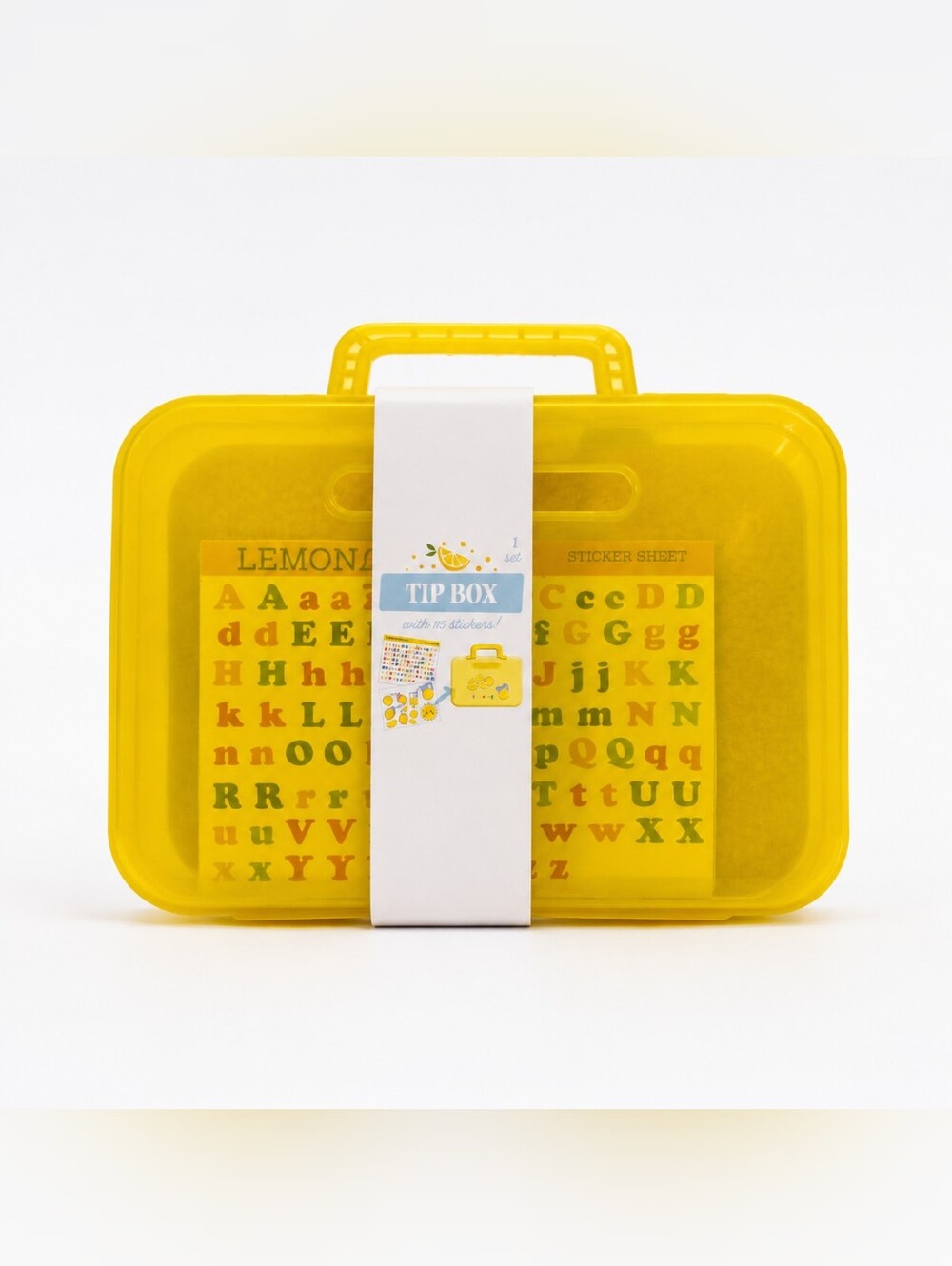 Lemonade Stand Tip Box With 115 Stickers New